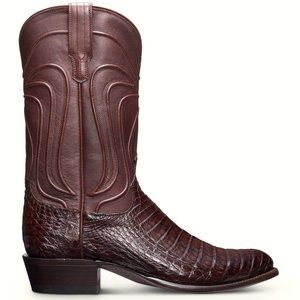 Tecovas Brown Crocodile Cowboy Boots